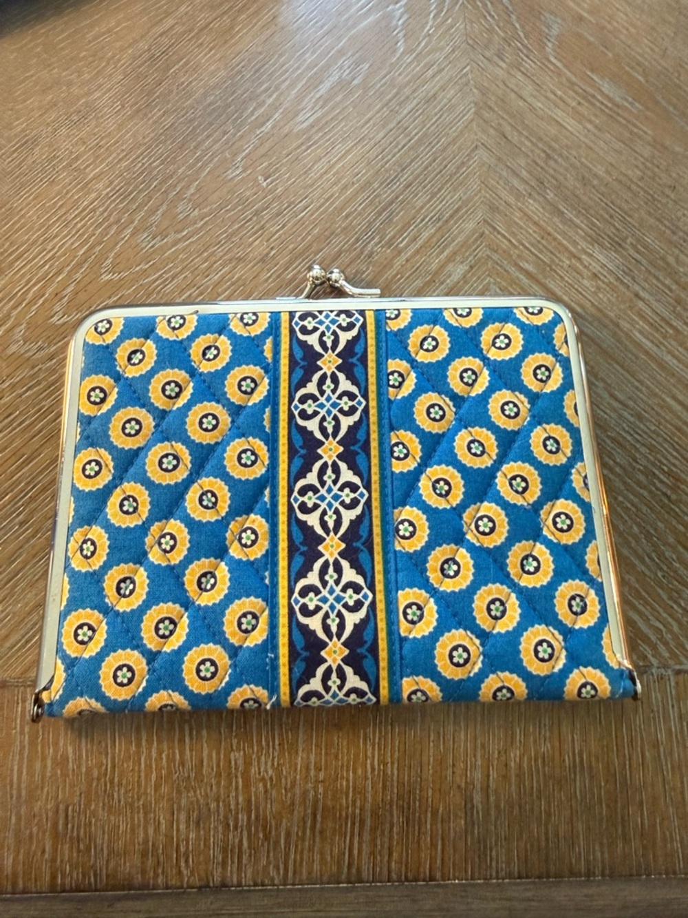 Vera Bradley Riviera Blue Photo Album Wallet